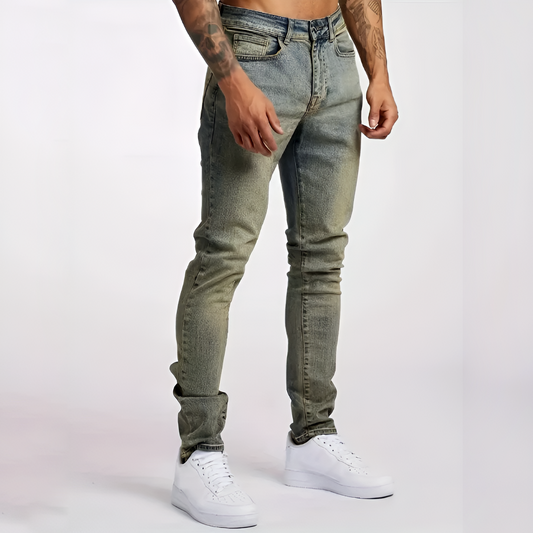 Dynamic Slim Stretch Ombre Jeans